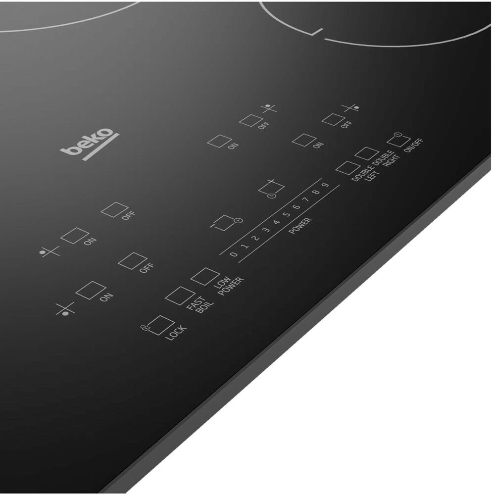 Beko 30&quot; Built-In Electric Cooktop with 4 Burners and Touch Control, , large