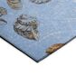 Dalyn Rug Company Seabreeze Animal Print 10" x 14" Denim Area Rug, , large