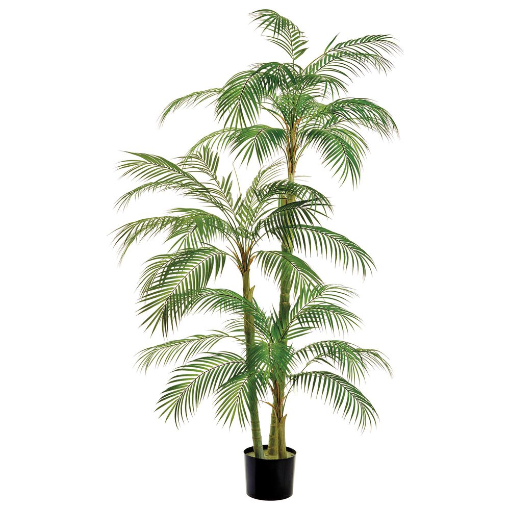 Allstate Floral and Craft Inc 76" Areca Palm Tree in Green, , large