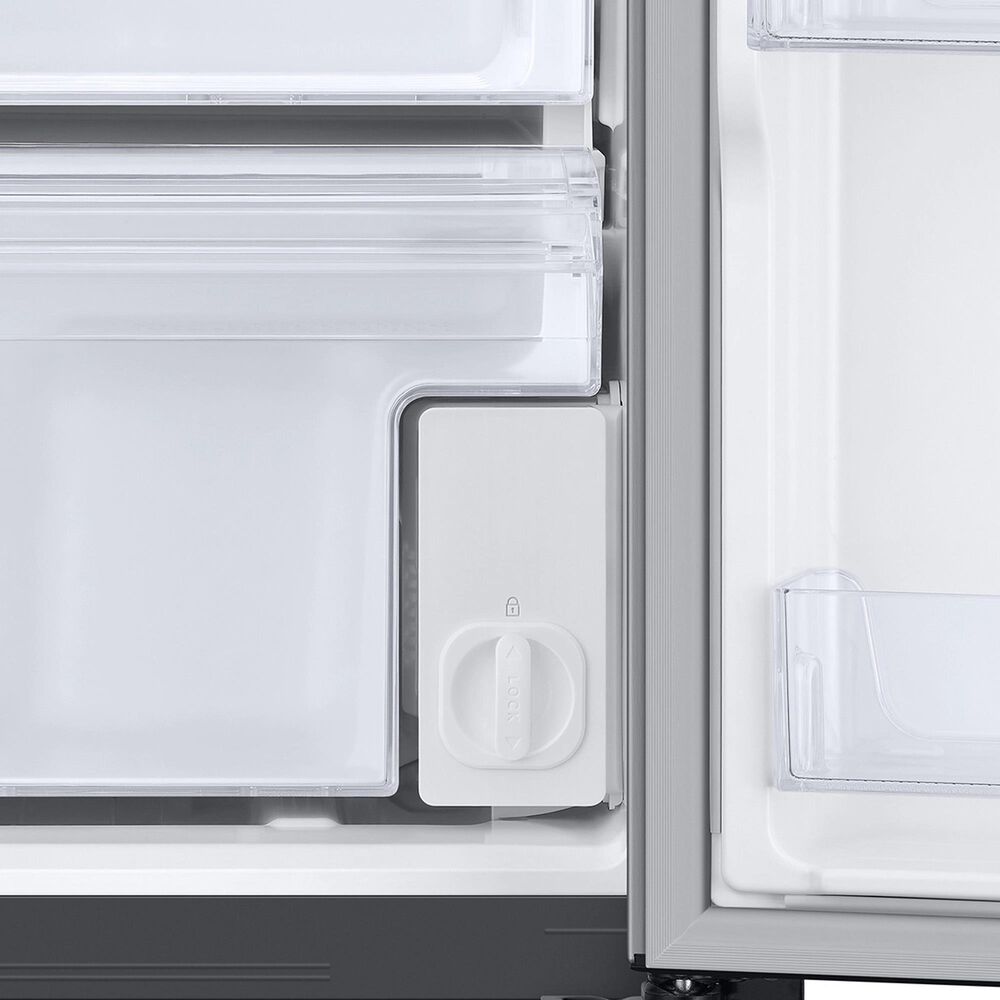 Samsung 23 Cu. Ft. Smart Counter Depth Side-by-Side Refrigerator in Stainless Steel, , large