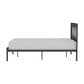 Richlands Furniture Queen Metal Bed in Gray, , large