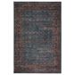 Dalyn Rug Company Jericho Traditional 10" x 14" Navy Indoor/Outdoor Area Rug, , large