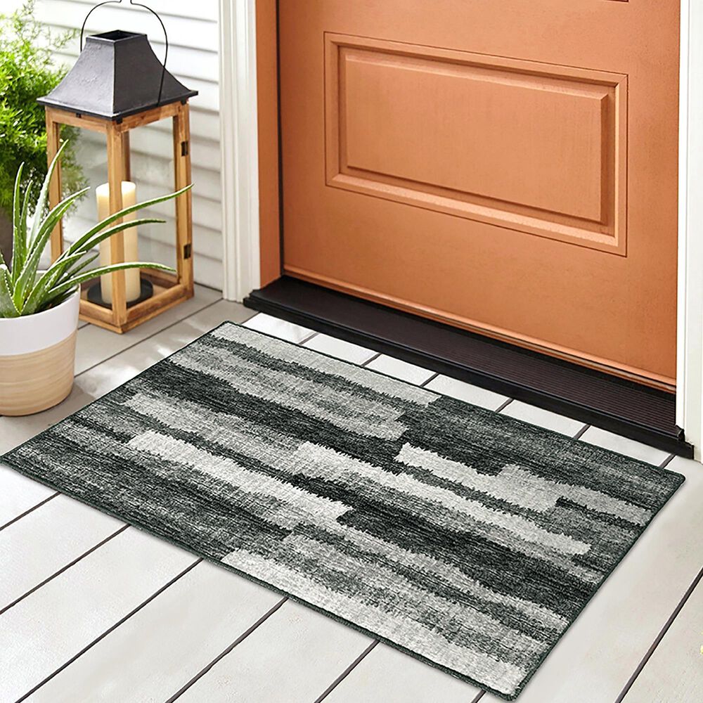 Dalyn Rug Company Brisbane BR7 1&#39;8&quot; x 2&#39;6&quot; Midnight Area Rug, , large