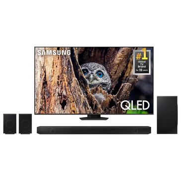 Samsung 65" 4K QLED w/Soundbar Sys, , large