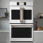 Cafe 30" French-Door Double Wall Oven in Matte White, , large