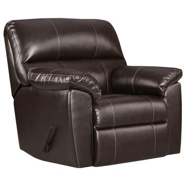 Arapahoe Home Chaise Rocker Recliner in Austin Chocolate, , large