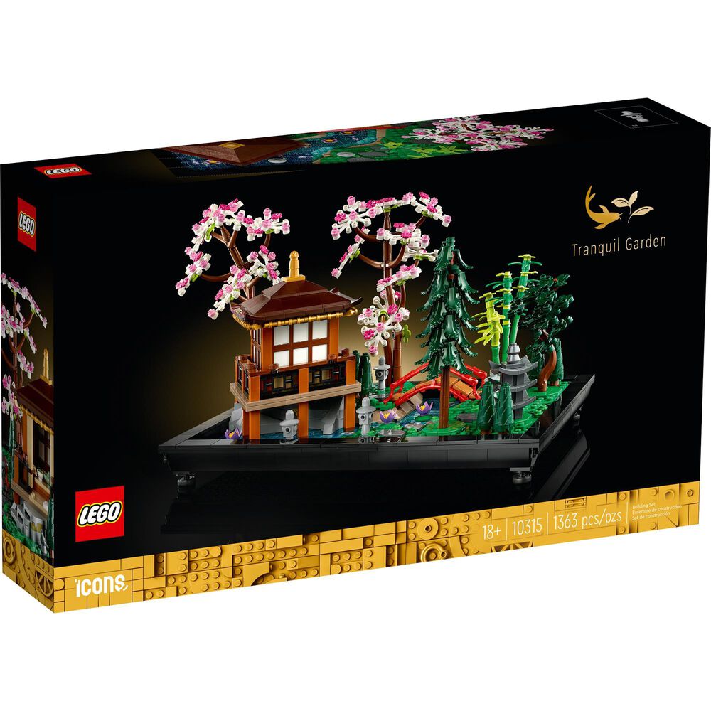 LEGO Icons Tranquil Garden Building Set, , large