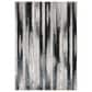 Feizy Rugs Micah 5" x 8" Black and Silver Area Rug, , large