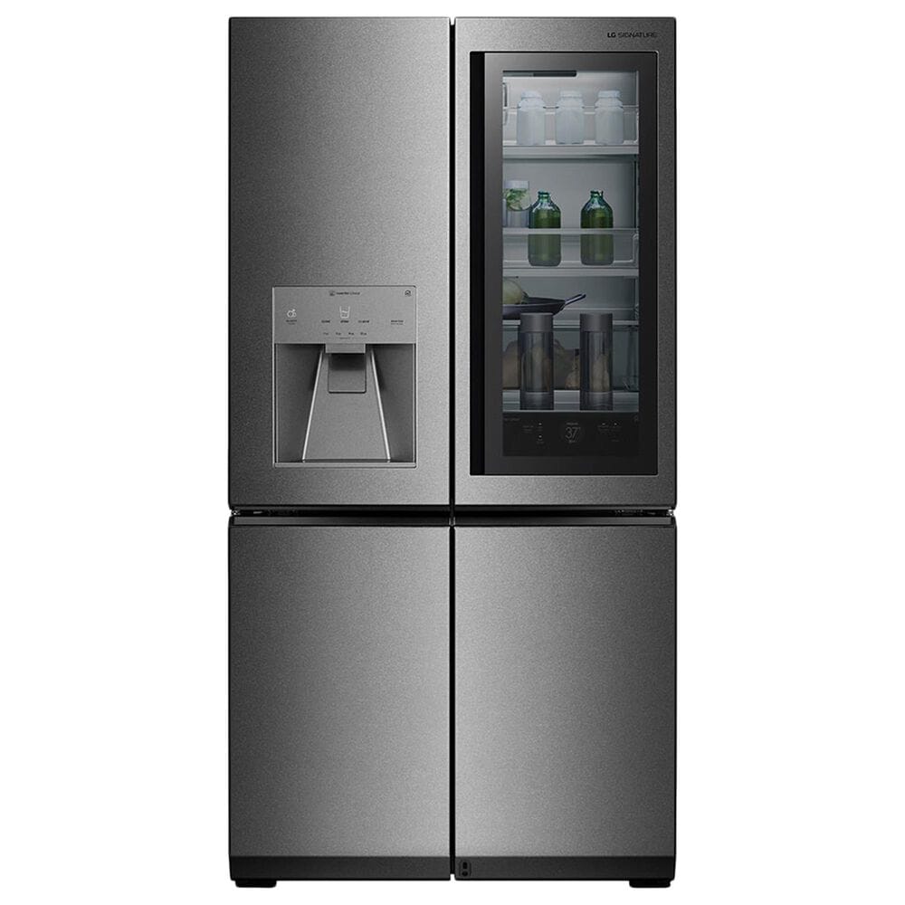 LG SIGNATURE 22.8 Cu. Ft. French Door Refrigerator with InstaView Door-In-Door in Textured Steel, , large