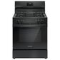 Frigidaire 30" Freestanding Gas Range with 4 Burners in Black, , large