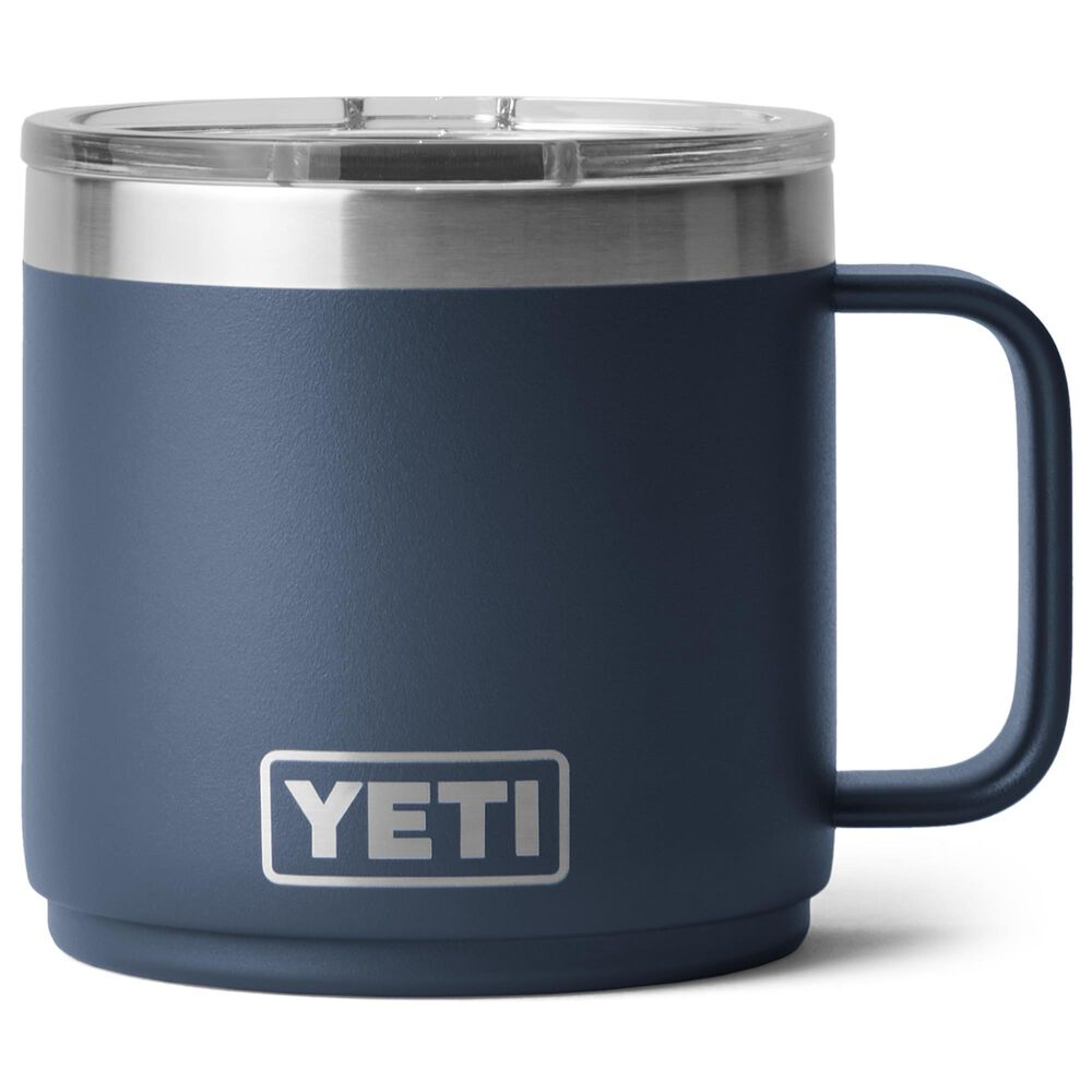 YETI Rambler 10 Oz Stackable Mug with Magslider Lid in Navy, , large