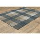 Oriental Weavers Alton Flanel 3"3" x 5" Blue and Beige Area Rug, , large