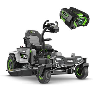 EGO POWER+ 42" Zero Turn Lawn Mower with E-Steer and POWER+ 2 5.0 Amp Hour Battery with Fuel Gauge, , large