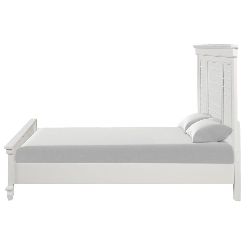 New Heritage Design Jamestown 3-Piece Queen Bedroom Set in White Brushed, , large