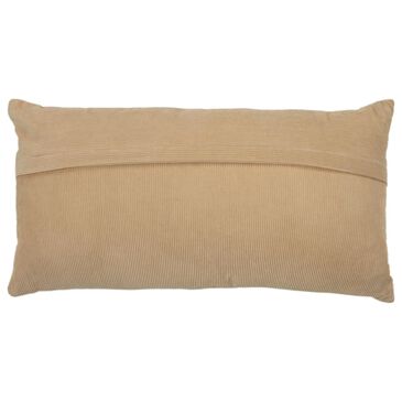 Rizzy Home 14" x 26" Corduroy Throw Pillow in Khaki, , large