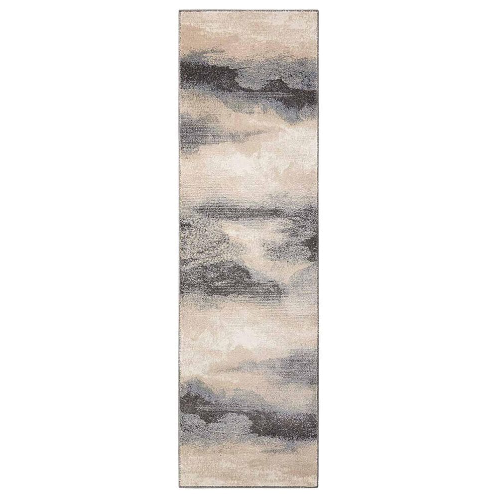 Nourison Maxell MAE06 2"2" x 7"6" Flint Scatter Rug, , large