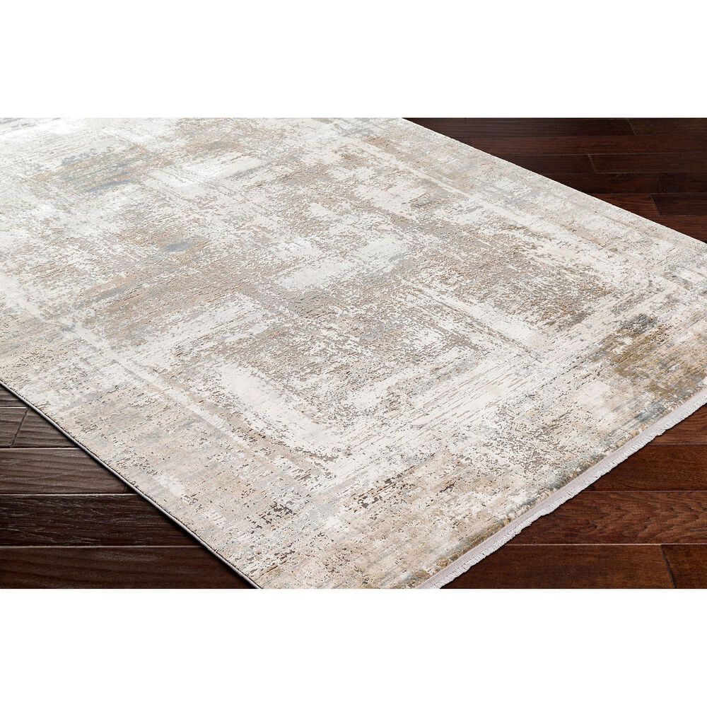 Surya Solar 10&#39; x 14&#39; Cream, Taupe, Gray, Medium Brown, Medium Gray, Tan and Light Gray Area Rug, , large