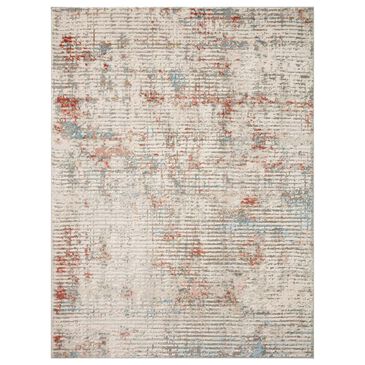 Loloi II Estelle 5"3" x 7"8" Ivory and Multicolor Area Rug, , large