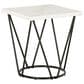 Signature Design by Ashley Vancent End Table in White and Black, , large