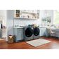 Whirlpool 4.5 Cu. Ft. Front Load Washer and 7.4 Cu. Ft. Electric Wrinkle Shield Dryer Laundry Pair in Chrome Shadow, , large