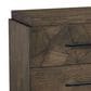 Urban Home Broderick 2 Drawer Nightstand in Wild Oats Brown, , large