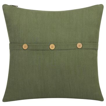 L.R. Home South Hampton 18" x 18" Throw Pillow in Sphagnum, , large