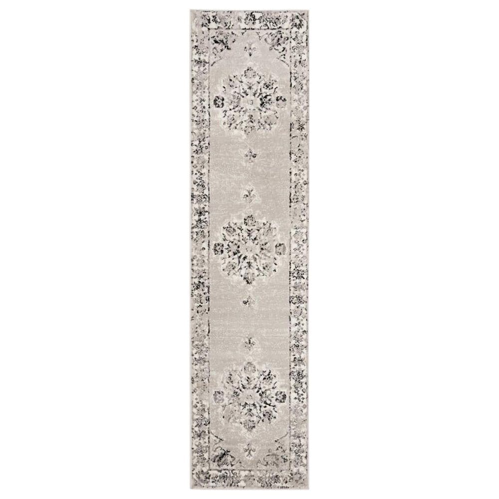 Safavieh Skyler SKY169K 2" x 10" Gray and Ivory Runner, , large