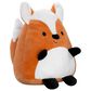 Lambs and Ivy Acorn Plush Fox Stuffed Animal in Orange, White and Black, , large