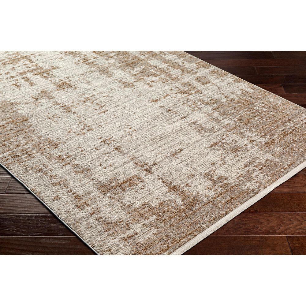 Surya Masha 9&#39;2&quot; x 12&#39; Ivory, Gray, Cream, Light Brown and Brown Area Rug, , large