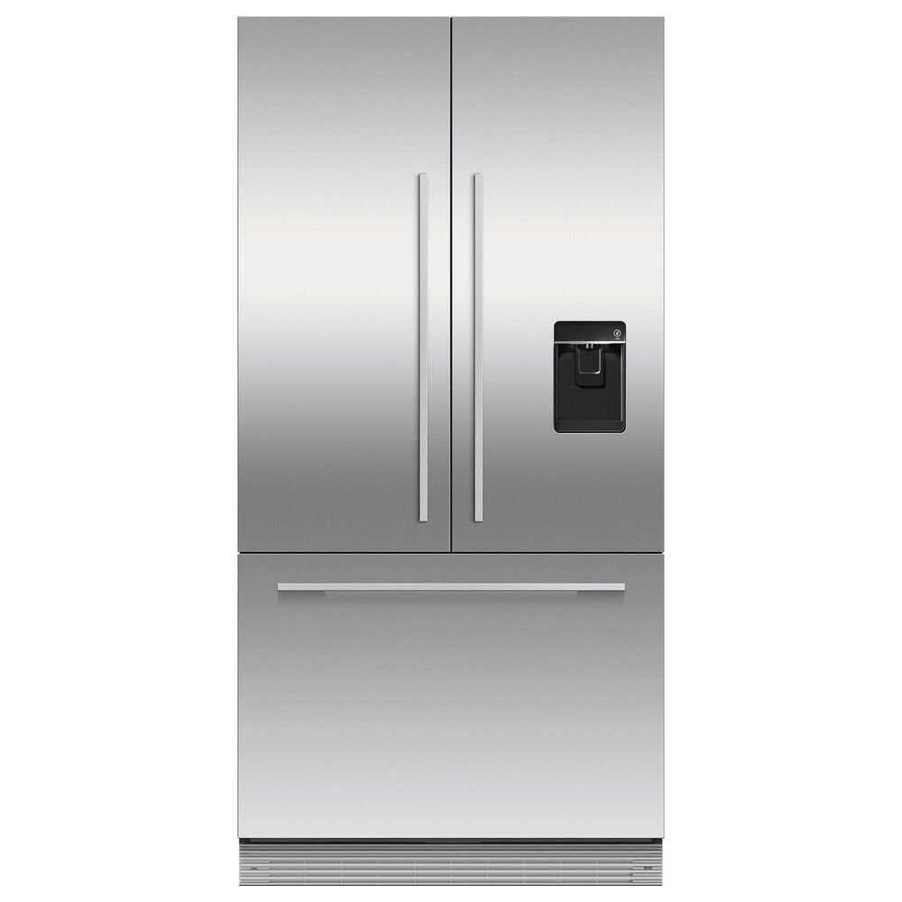 Fisher and Paykel 36" Integrated French Door Panel I&W with 72" High in Stainless Steel, , large