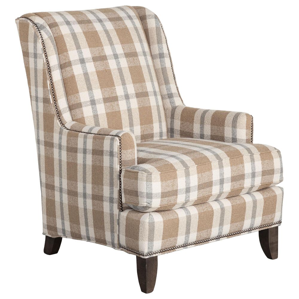 Smith Brothers Accent Chair in Earth Tones, , large