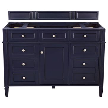 James Martin Brittany 48" Single Vanity Cabinet in Victory Blue, , large