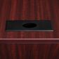 Regency Global Sourcing Legacy 71" Double Pedestal U-Desk in Mahogany, , large