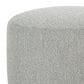 Rowe Furniture Cleo 25" Round Ottoman in Grey, , large