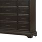 at HOME Caldwell Master Chest in Caldwell Dark Brown with Black, , large