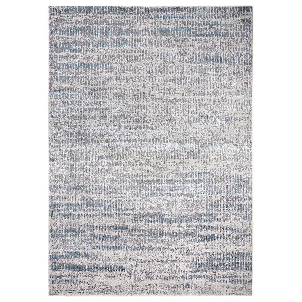 Feizy Rugs Azure 3402F 10" x 13"2" Blue and Gray Area Rug, , large
