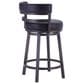 Blue River Titana 26" Swivel Counter Stool with Ford Black Cushion in Mineral, , large