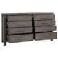 Belle Furnishings Modern Farmhouse 8 Drawer Dresser in Dusty Charcoal, , large