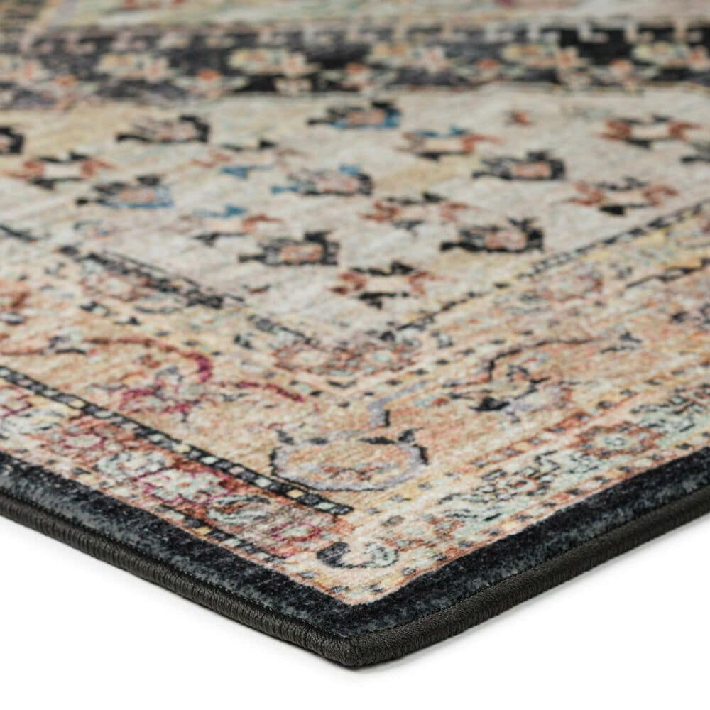 Dalyn Rug Company Jericho Bohemian 2&#39;6&quot; x 10&#39; Midnight Indoor/Outdoor Runner, , large