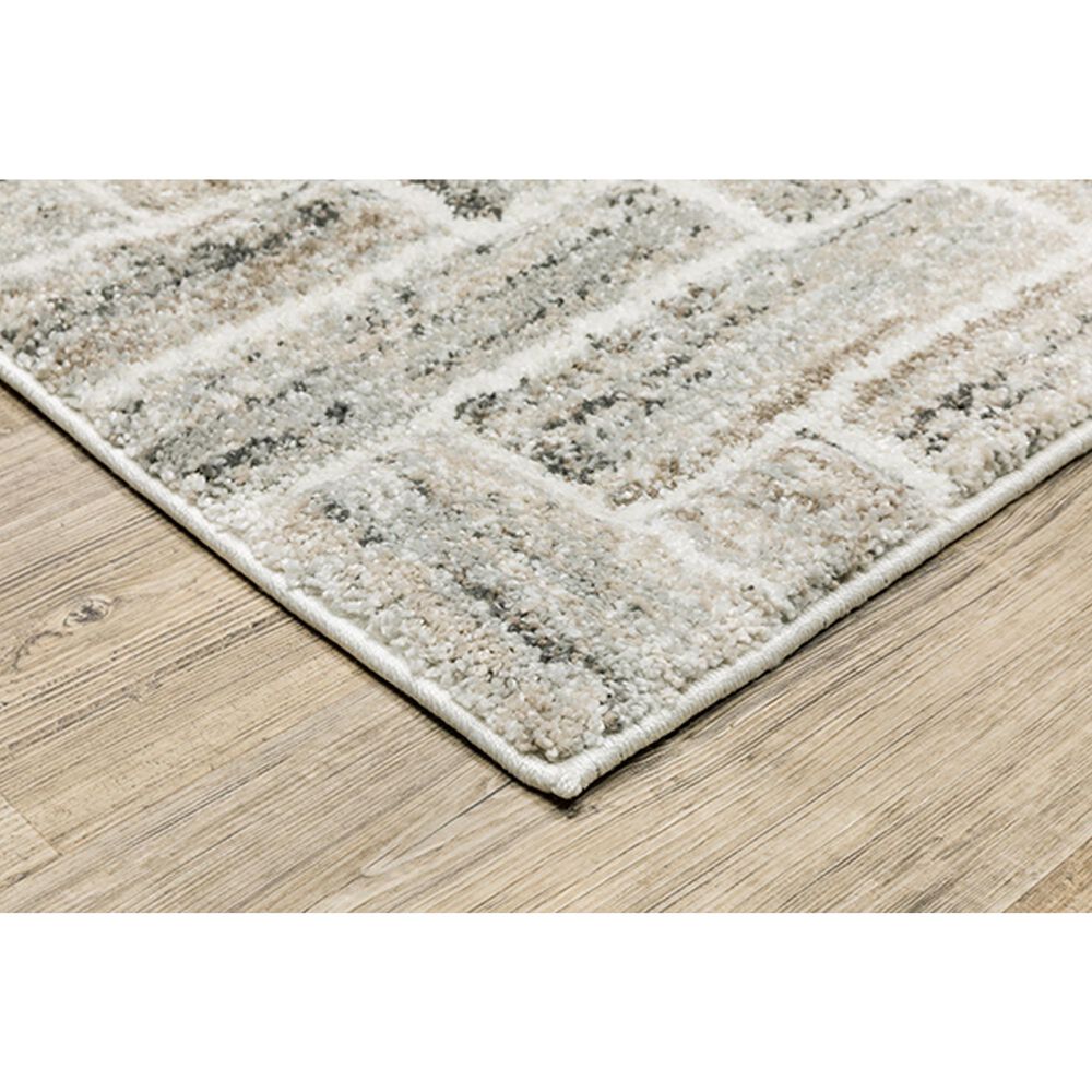 Oriental Weavers Cambria Geometric 7&#39;10&quot; x 10&#39;10&quot; Ivory Area Rug, , large