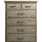 Kincaid Plank Road 6 Drawer Chest in Stone, , large
