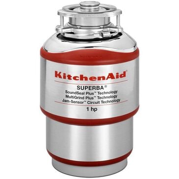 KitchenAid Continuous Feed Disposer 1 Horsepower Motor MultiGrind Plus Technology, , large