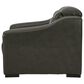 Signature Design by Ashley Center Line Power Recliner in Dark Gray, , large
