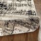 Oriental Weavers Micah 8" x 10" Black and Silver Area Rug, , large