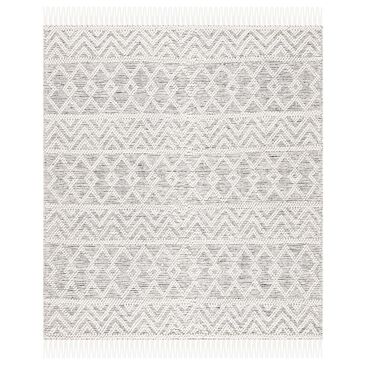 Safavieh Natura NAT353A 4" Square Ivory and Black Area Rug, , large