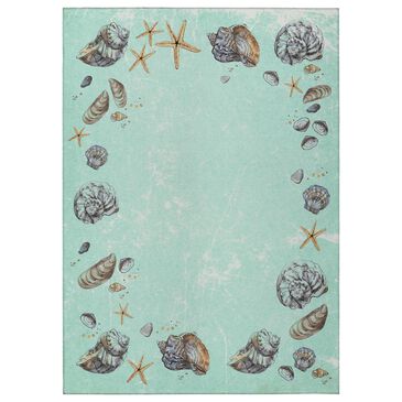 Dalyn Rug Company Seabreeze 5" x 7"6" Lagoon Area Rug, , large