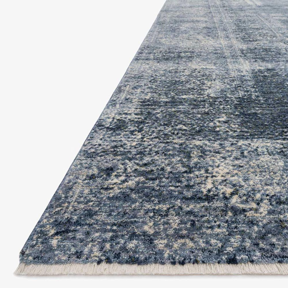 Magnolia Home Kennedy 96 x 126 Denim Area Rug, , large