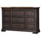 Napa Furniture Design Grand Louie 9-Drawer Dresser in Ebony and Wheat, , large