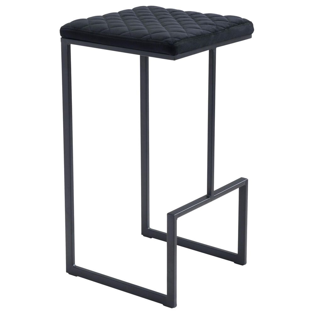 Zuo Modern Element Barstool in Black, , large