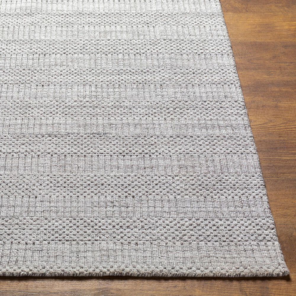 Surya Hickory 2&#39; x 3&#39; Light Beige, Gray and Charcoal Area Rug, , large